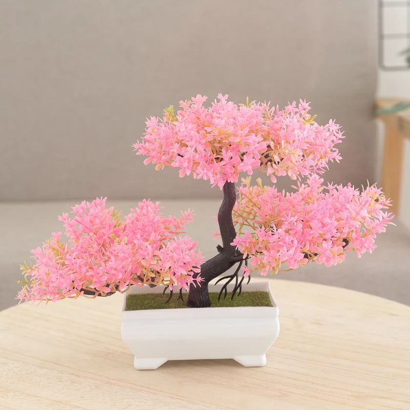 MiniZen | Dekorativer Pott mit Kunst-Bonsai