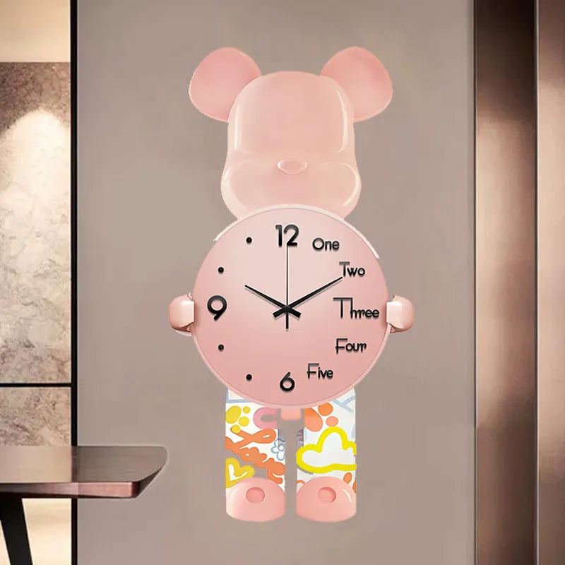 BearClock - Brillante Cartoon-Bärenglocke