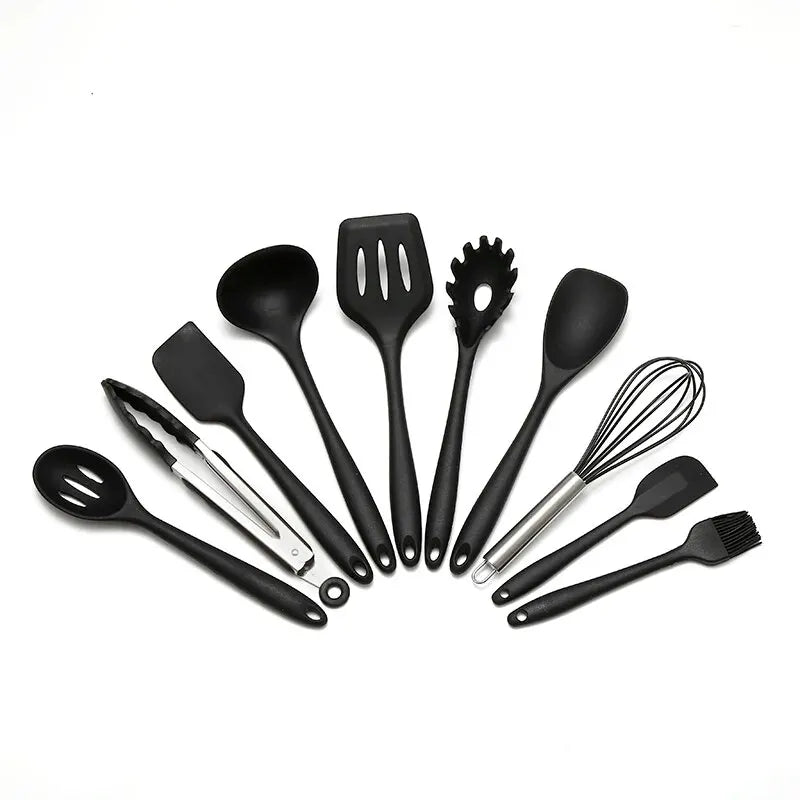 SiliconeChef | 10 teiliges Silikon Kochgeschirr Set