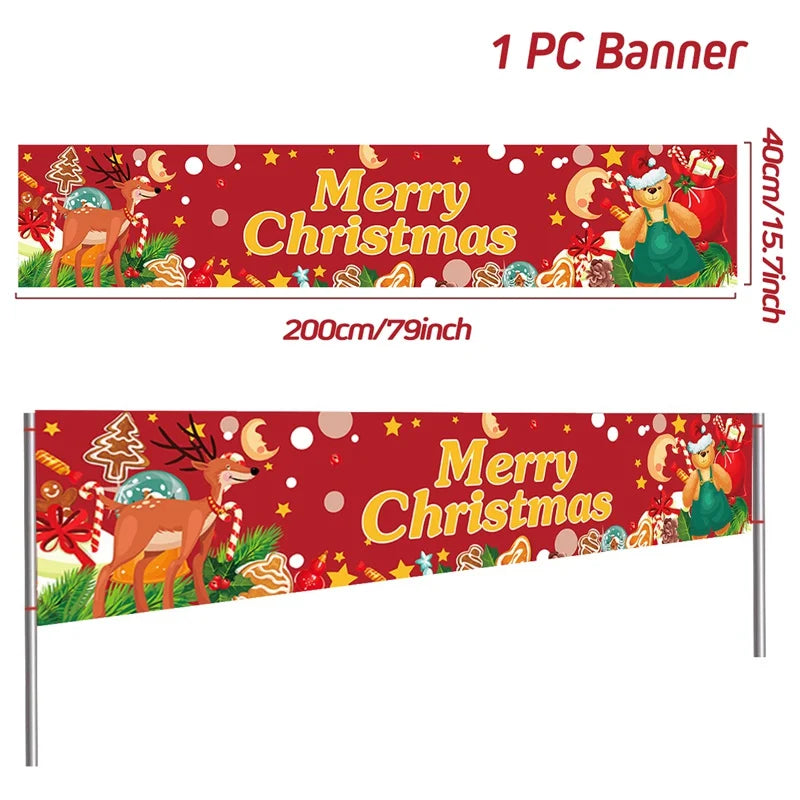 BannerGreetings | Weihnachten Outdoor Banner Flagge