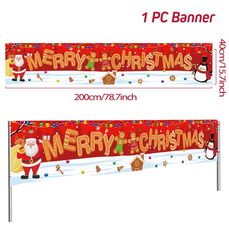 BannerGreetings | Weihnachten Outdoor Banner Flagge