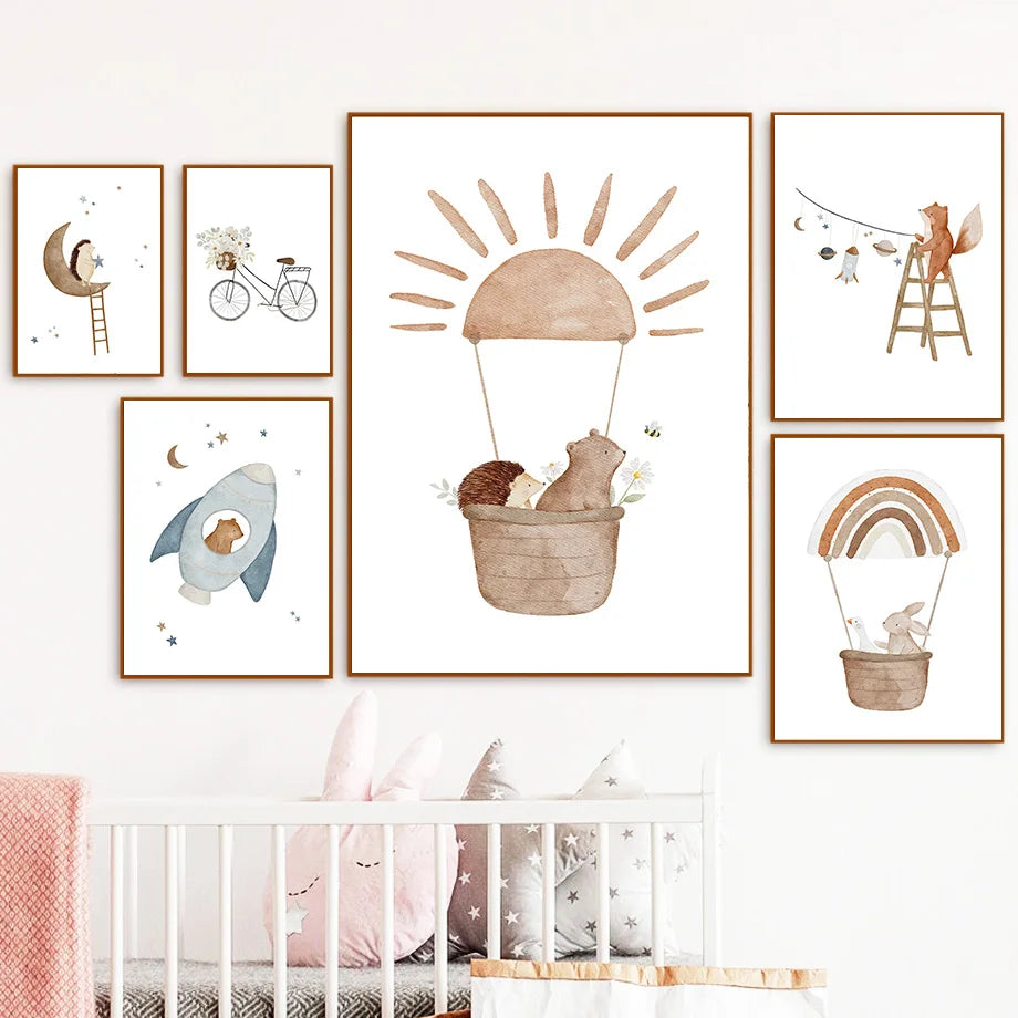 WhimsyWall | Kinderzimmer Wandposter