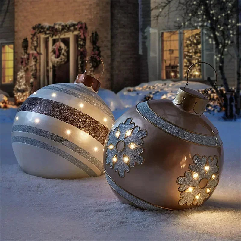 OutdoorOrnament | Riesige aufblasbare PVC-Weihnachtskugel