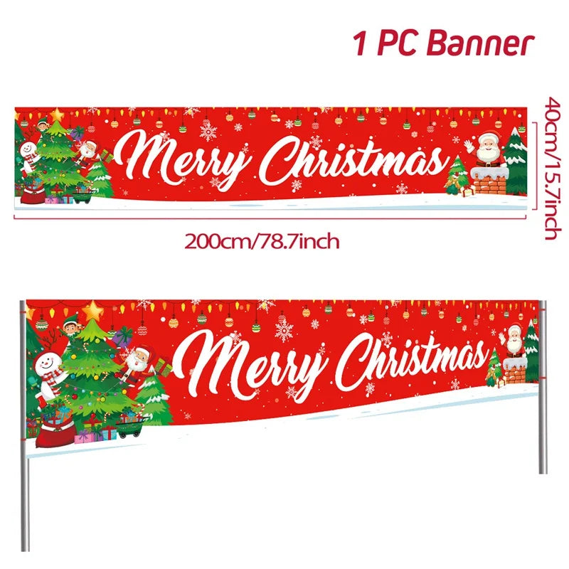 BannerGreetings | Weihnachten Outdoor Banner Flagge