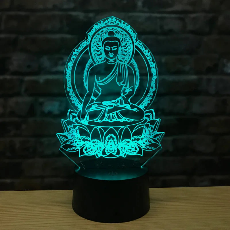 EnlightenGlow - Buddha 3D Lampe