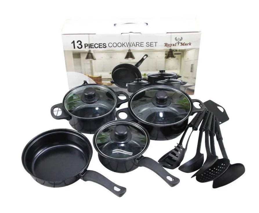 CulinaryEssentials | 13 teiliges Kochgeschirr Set