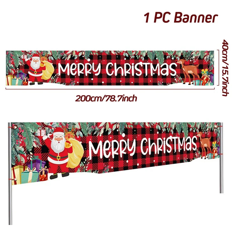 BannerGreetings | Weihnachten Outdoor Banner Flagge