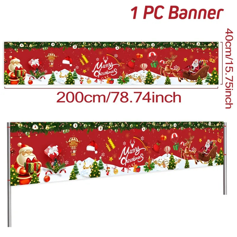 BannerGreetings | Weihnachten Outdoor Banner Flagge