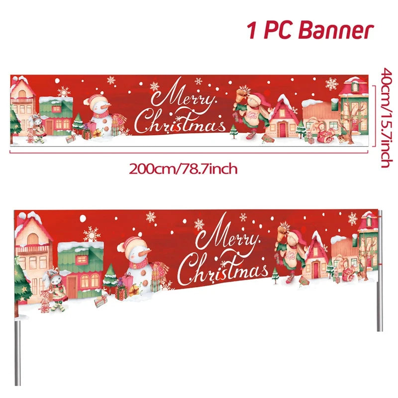 BannerGreetings | Weihnachten Outdoor Banner Flagge