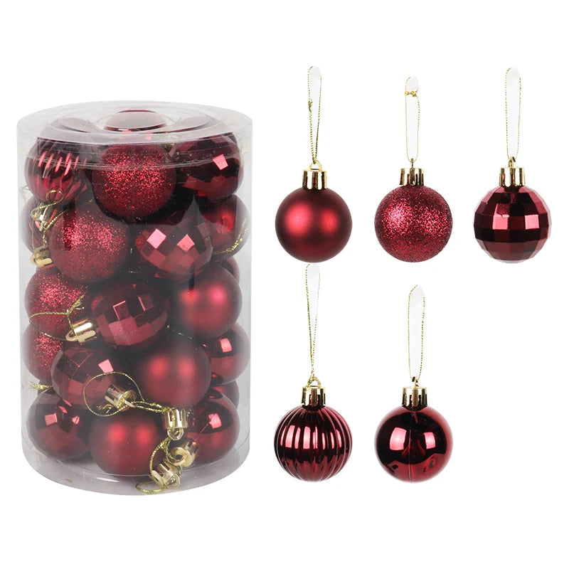 VibrantHoliday | Weihnachtsbaumkugel Ornament Set