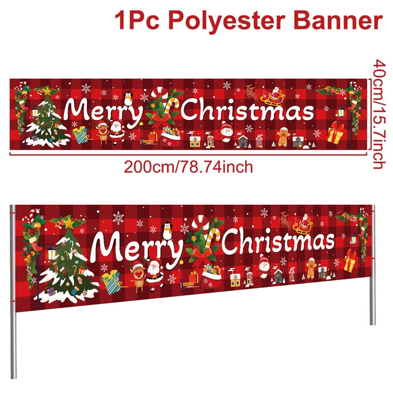 BannerGreetings | Weihnachten Outdoor Banner Flagge