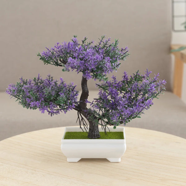 MiniZen | Dekorativer Pott mit Kunst-Bonsai