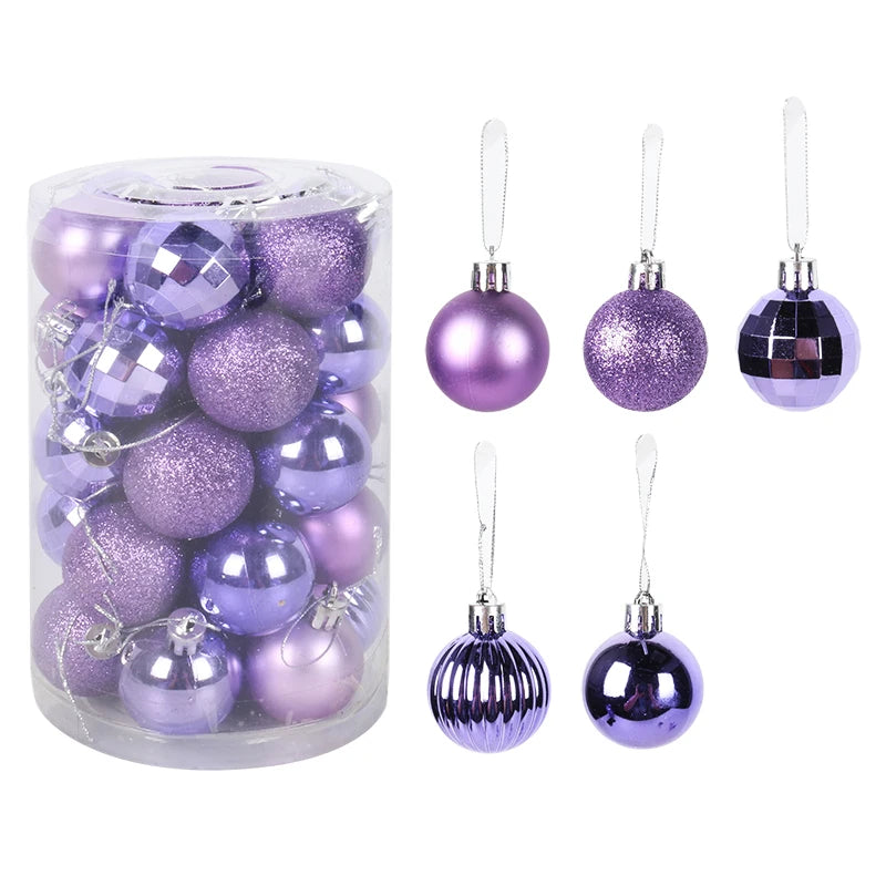 VibrantHoliday | Weihnachtsbaumkugel Ornament Set