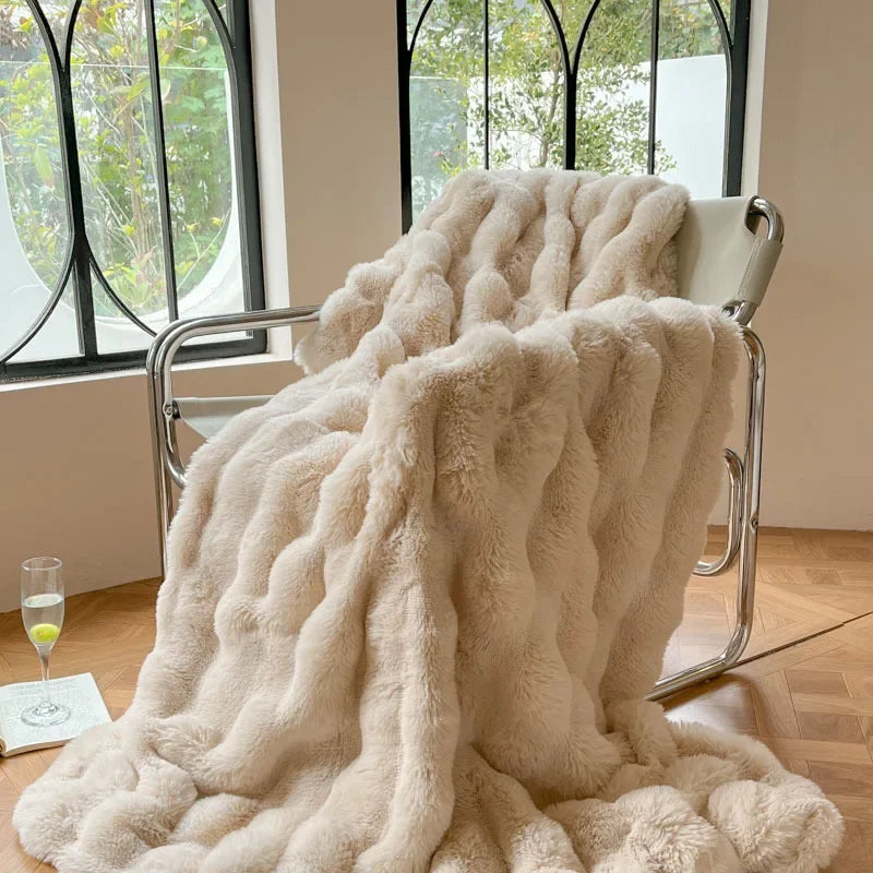 PlushCozy | Kunstpelz Winterdecke