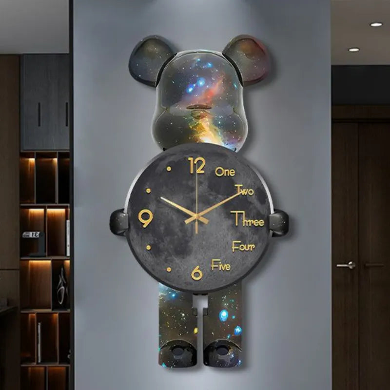 BearClock - Brillante Cartoon-Bärenglocke