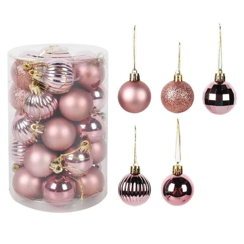 VibrantHoliday | Weihnachtsbaumkugel Ornament Set