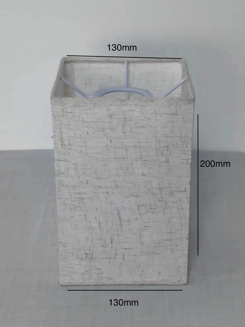 LinenGlow | Leinen-Lampenschirm für Tischlampen