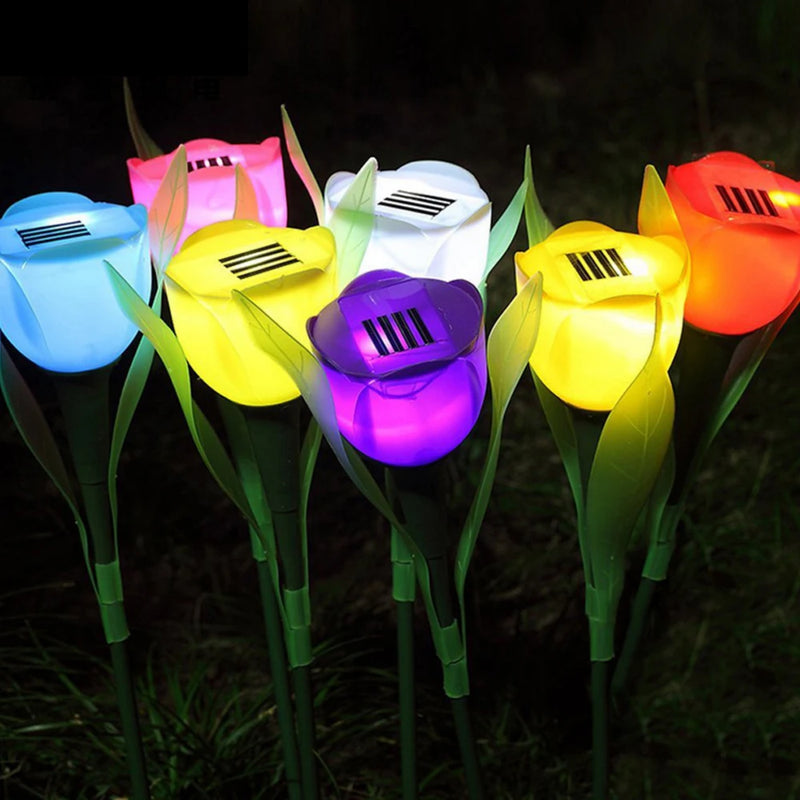 TulipBloom - Strahlende Solar-Tulpenlichter