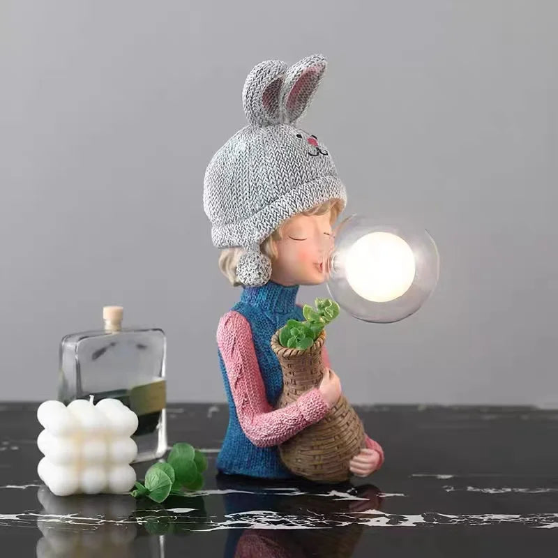 FunCraft - Kinder Creative Resin Tischlampe