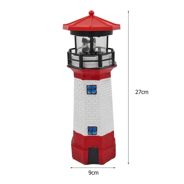 CoastalRay - Leuchtturm Solar Led Licht