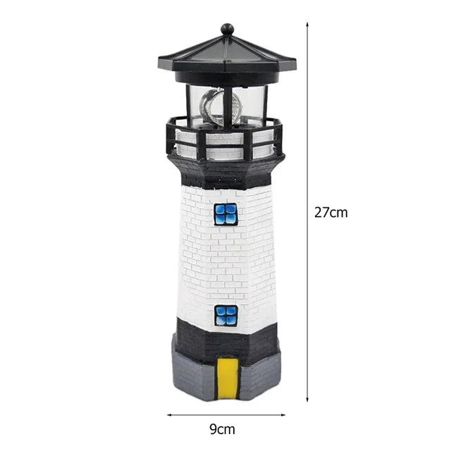 CoastalRay - Leuchtturm Solar Led Licht