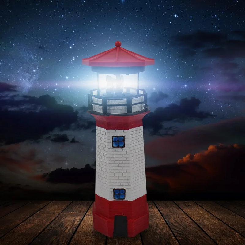 CoastalRay - Leuchtturm Solar Led Licht