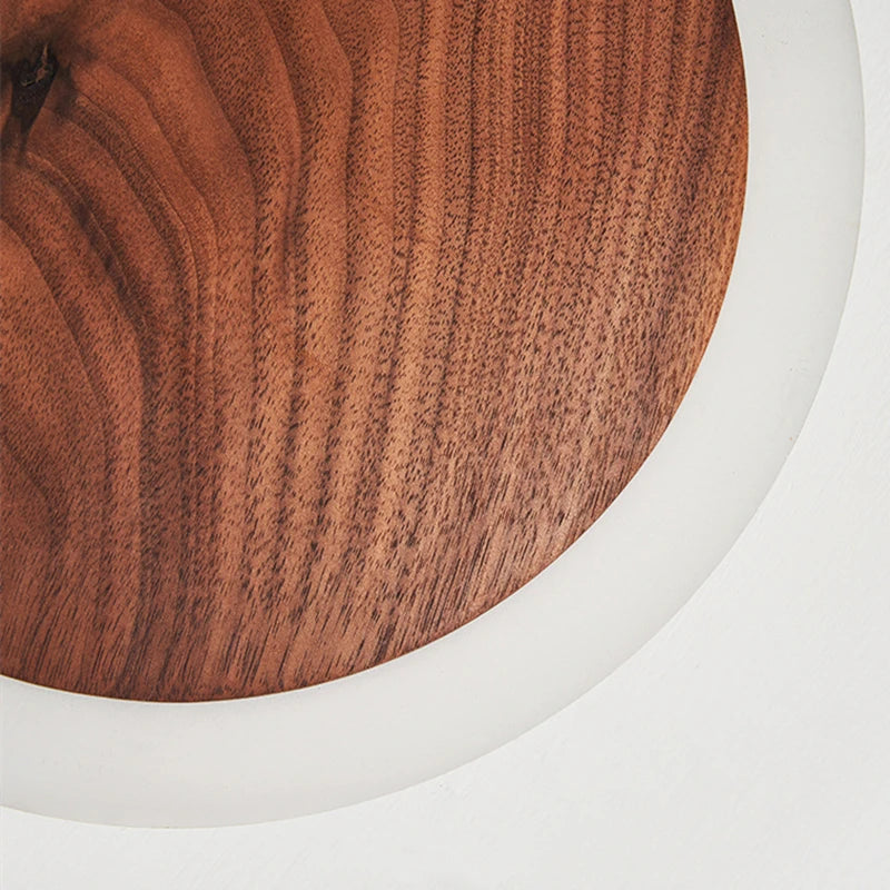 SolidWood - Walnuss Aura Lampe