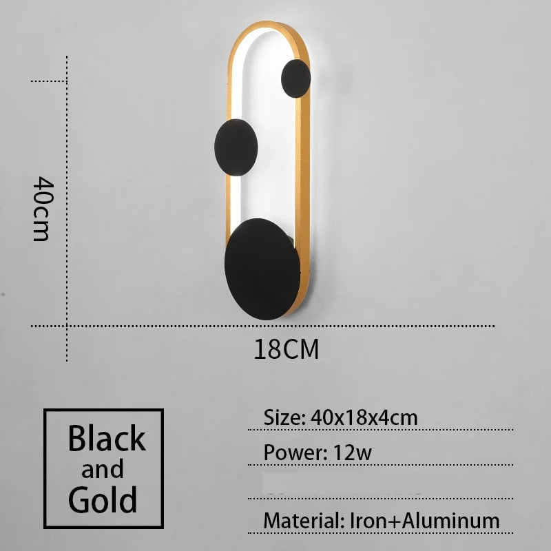 IlluminateWave - Moderne LED-Wandleuchten