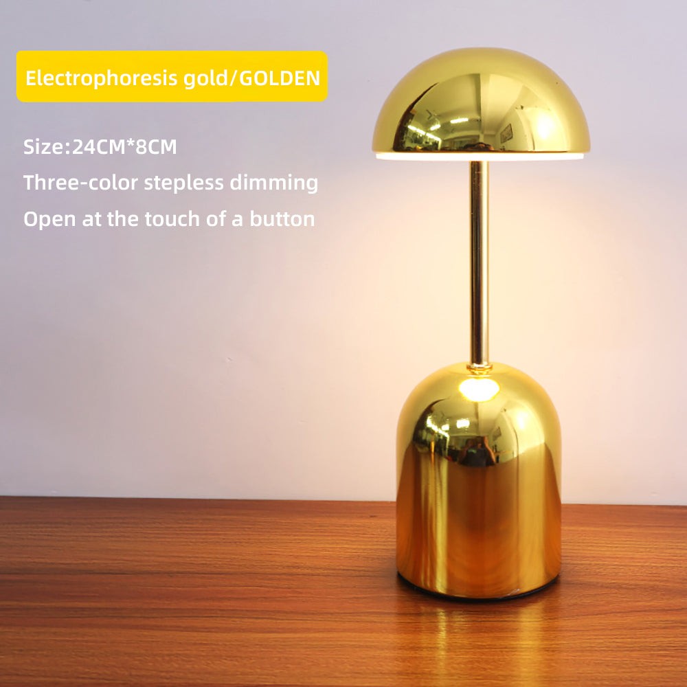 LuminaCrescent  - Dimmbare Tischlampe aus Metallj