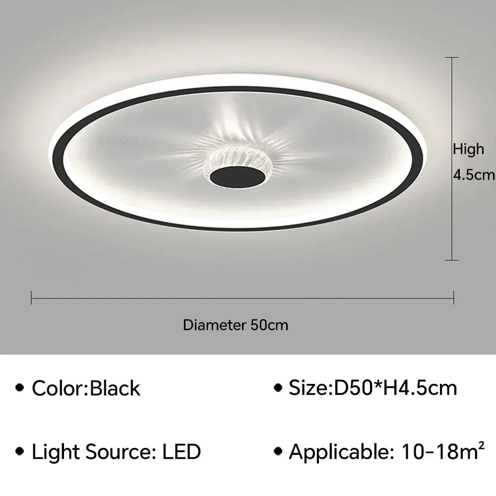 RadiantHalo - Moderne LED-Deckenleuchte