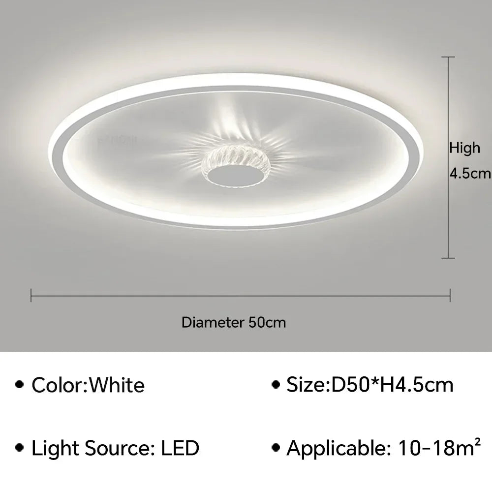 RadiantHalo - Moderne LED-Deckenleuchte