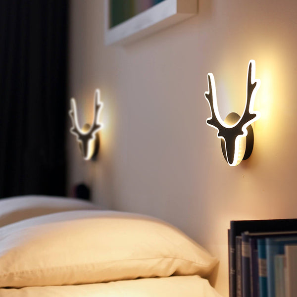 NordicAntler - Wanddekoration Lampe