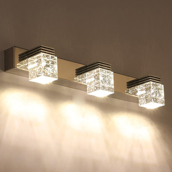 LuxeReflective - Spiegel Edelstein Lampe