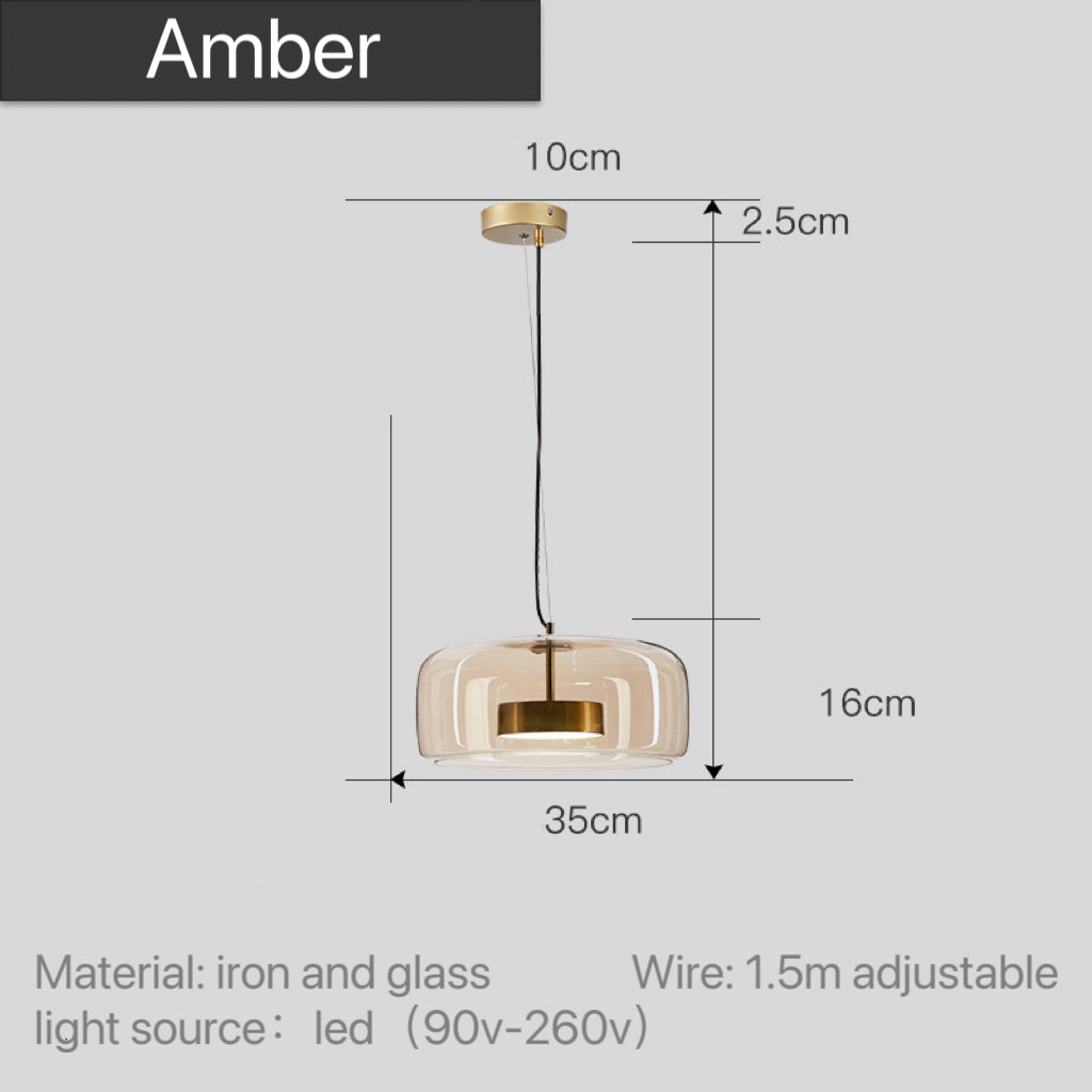 Moderne Glas-Pendelleuchten