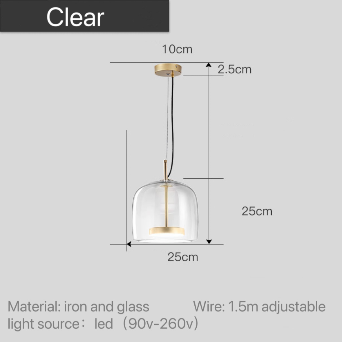 Moderne Glas-Pendelleuchten