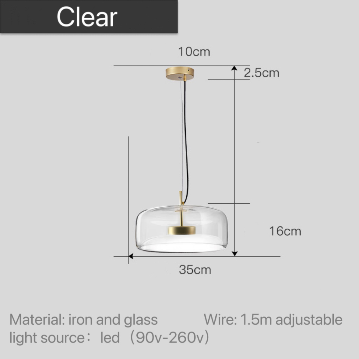 Moderne Glas-Pendelleuchten