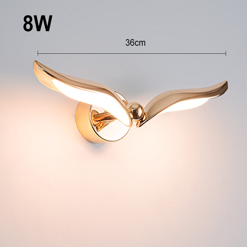 Luxuriöse Möwe Led Wandlampe