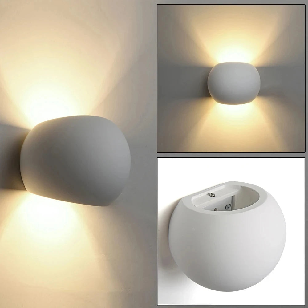 Moderne Led-Wandleuchte