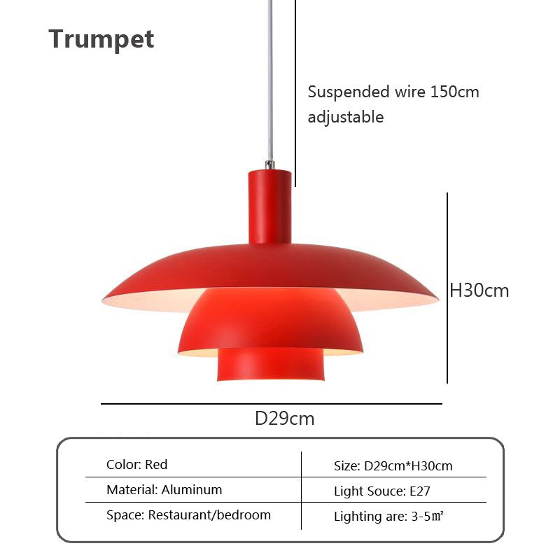 Dänische Design-Hängeleuchte