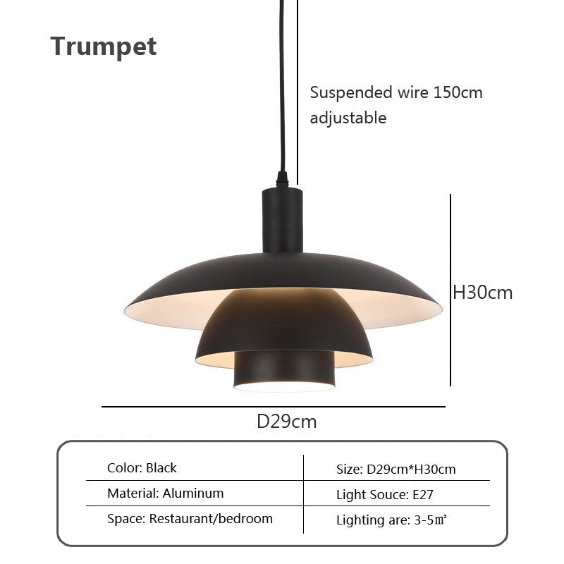 Dänische Design-Hängeleuchte