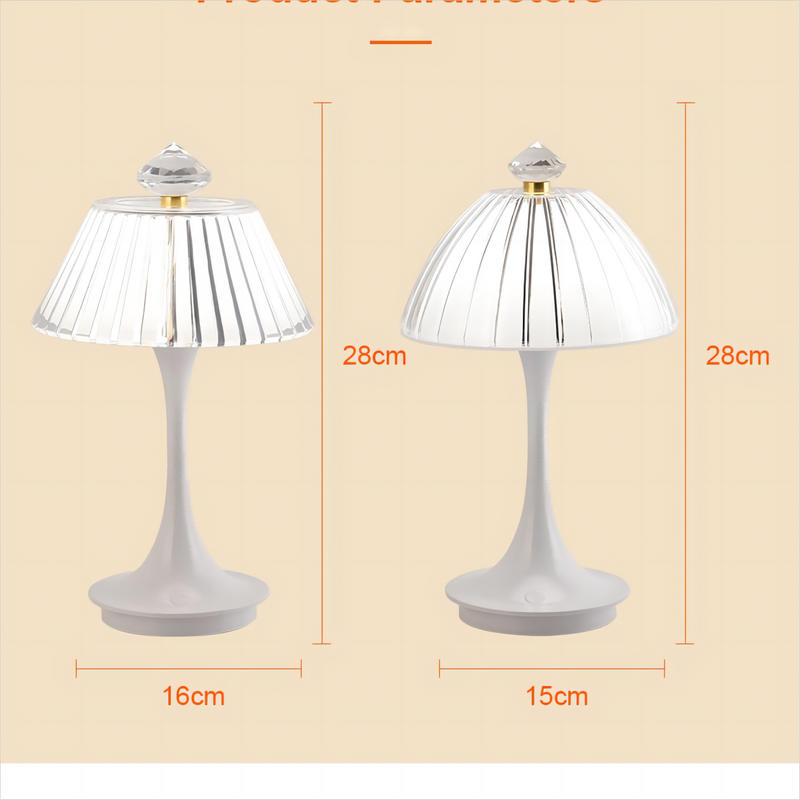 LuxeGlow | Dekoration Led Bettlampe