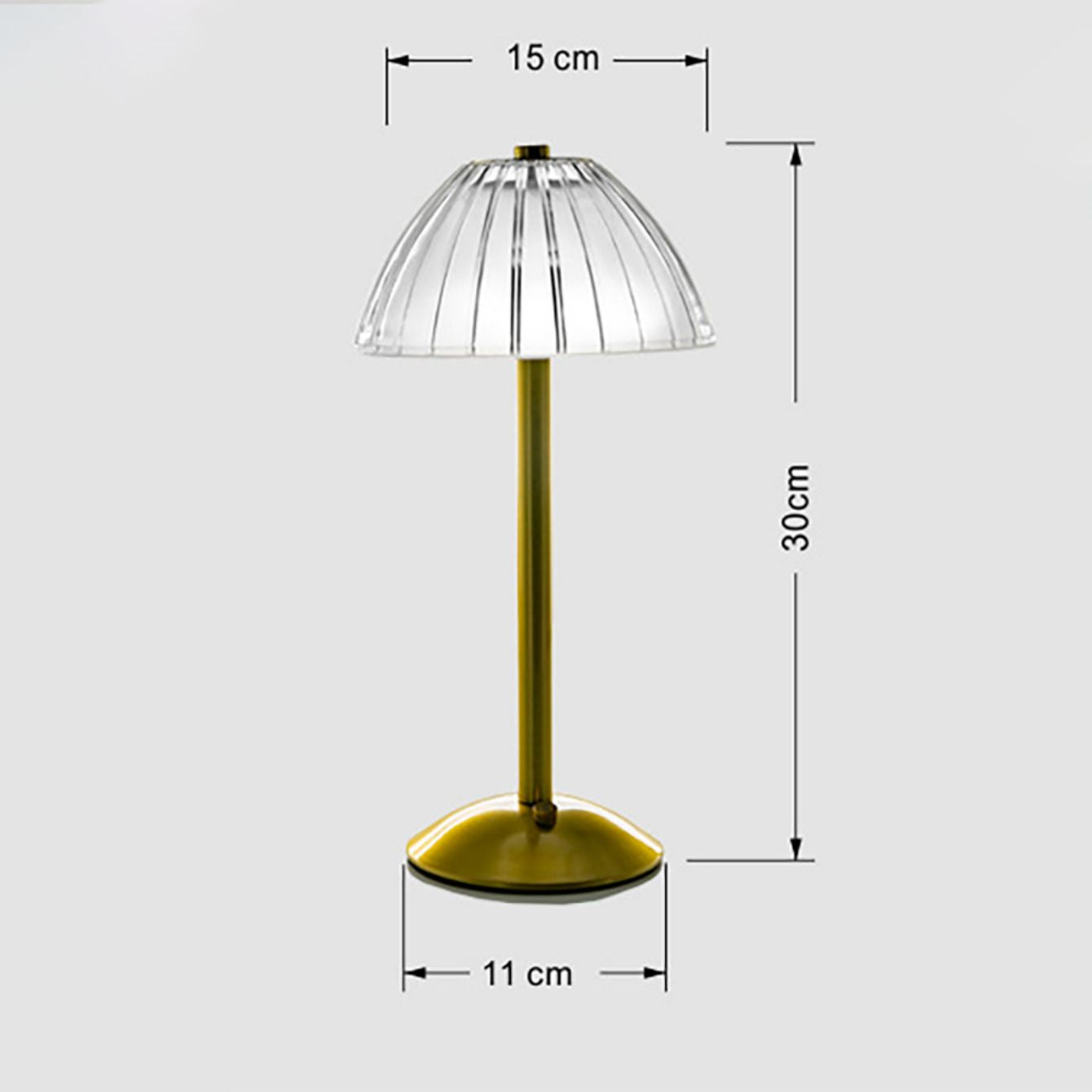 VintageCrystal | Retro-Schreibtischlampe