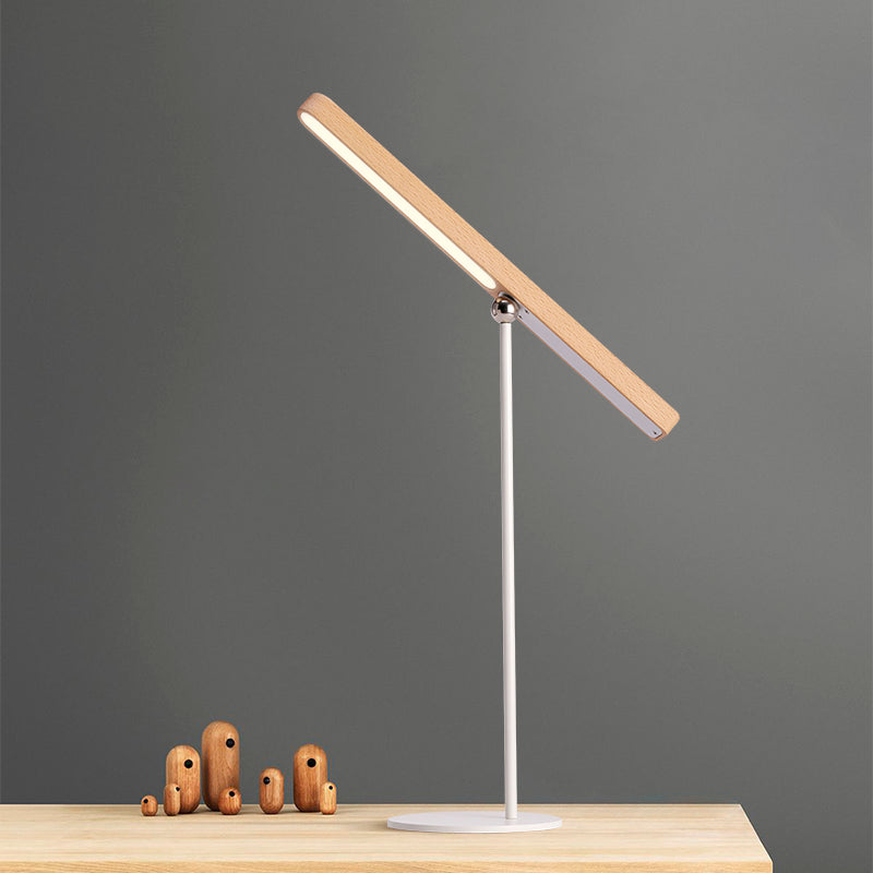 EleganceWood | Edle Holz-Tischlampe