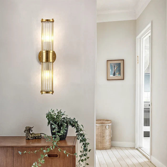 Luxus gold badezimmer eitelkeit wandleuchten