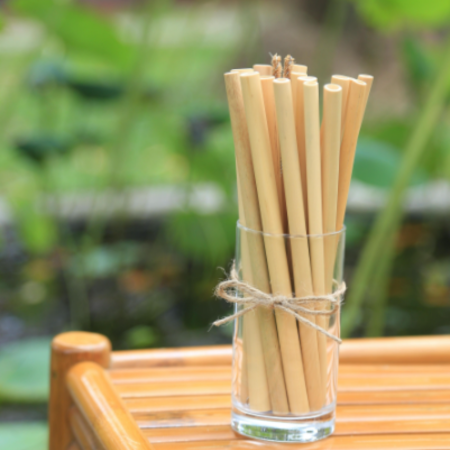 BambooCheers | Natürliche Bambus-Strohhalme Set mit Eco Reinigungsbürste