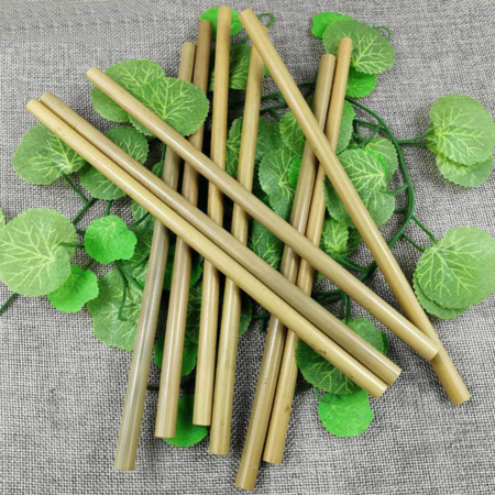 BambooCharm | Wiederverwendbare Strohhalme mit Bürste & Eco Pouch